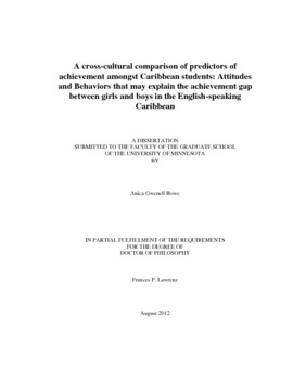 Dissertation on boys underachievement