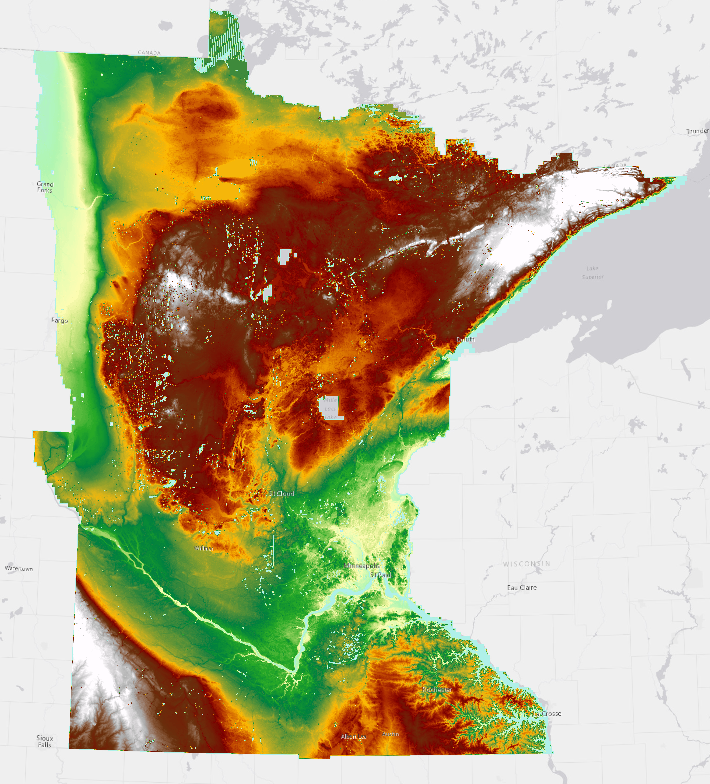 Digital Surface Model, Minnesota (2006-2012)