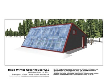Deep Winter Greenhouse v. 2.2 Construction Documents
