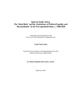 thesis dissertation umn Thumbnail