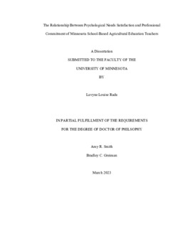 thesis dissertation umn Thumbnail