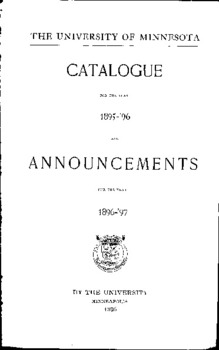 Catalogue Announcements - 